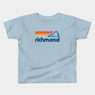 80's Retro Richmond Virginia Shirt Kids T-Shirt